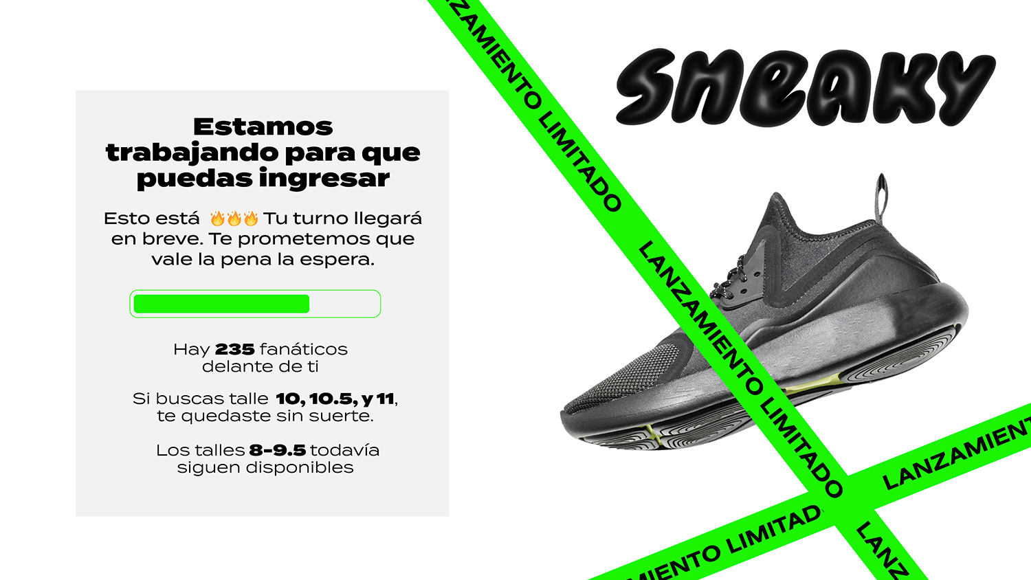 Fila virtual venta de calzado