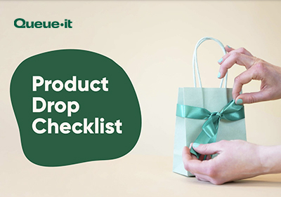 Queue-it product drop checklist cover image