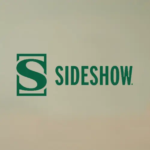 Sideshow logo on green background