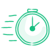 Clock with timer