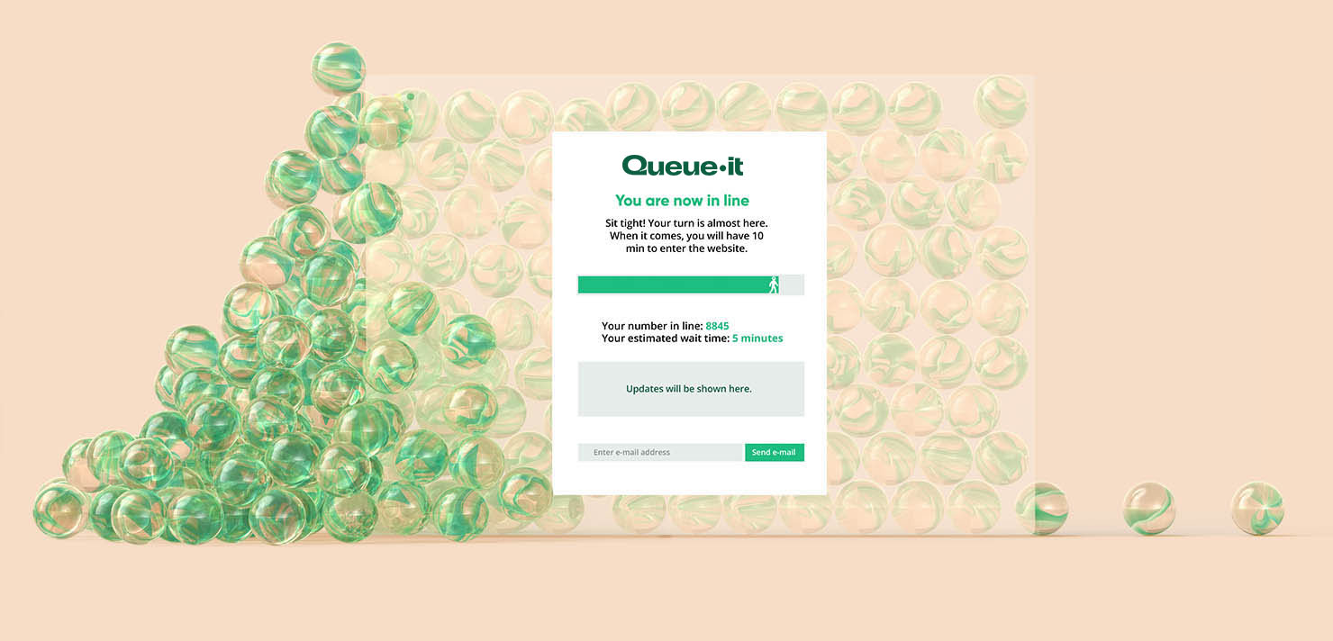 Queue-it's online queue system