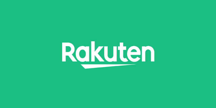 Rakuten Logo on green background