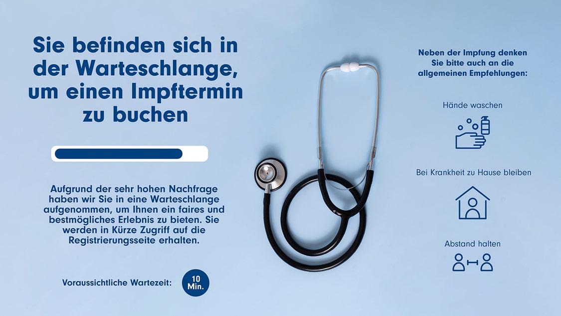 vaccinations waiting room