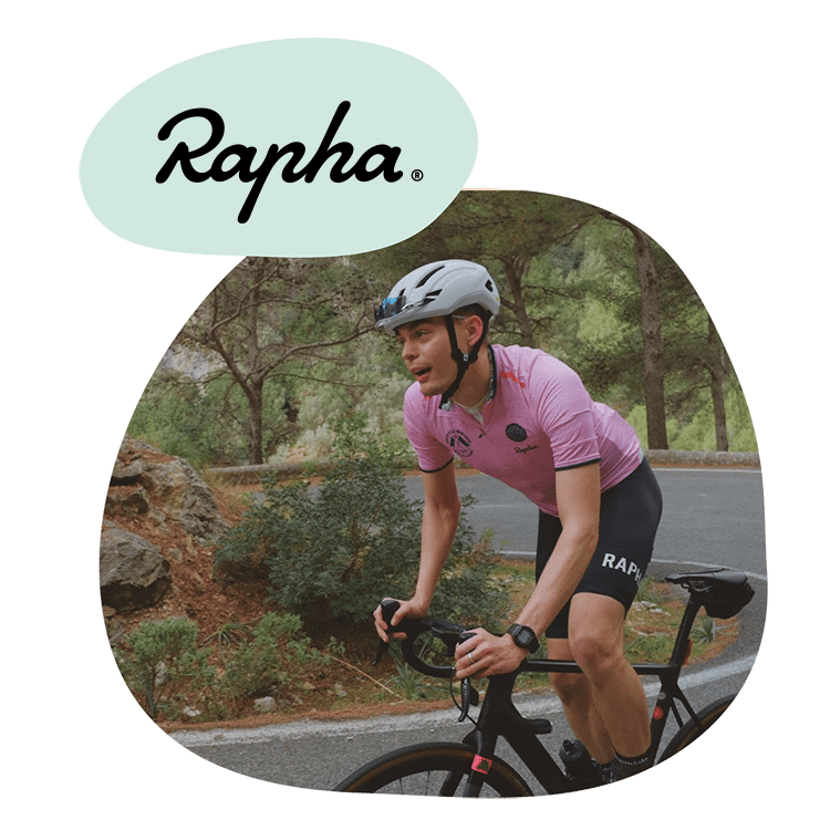 Rapha logo portrait tristan watson