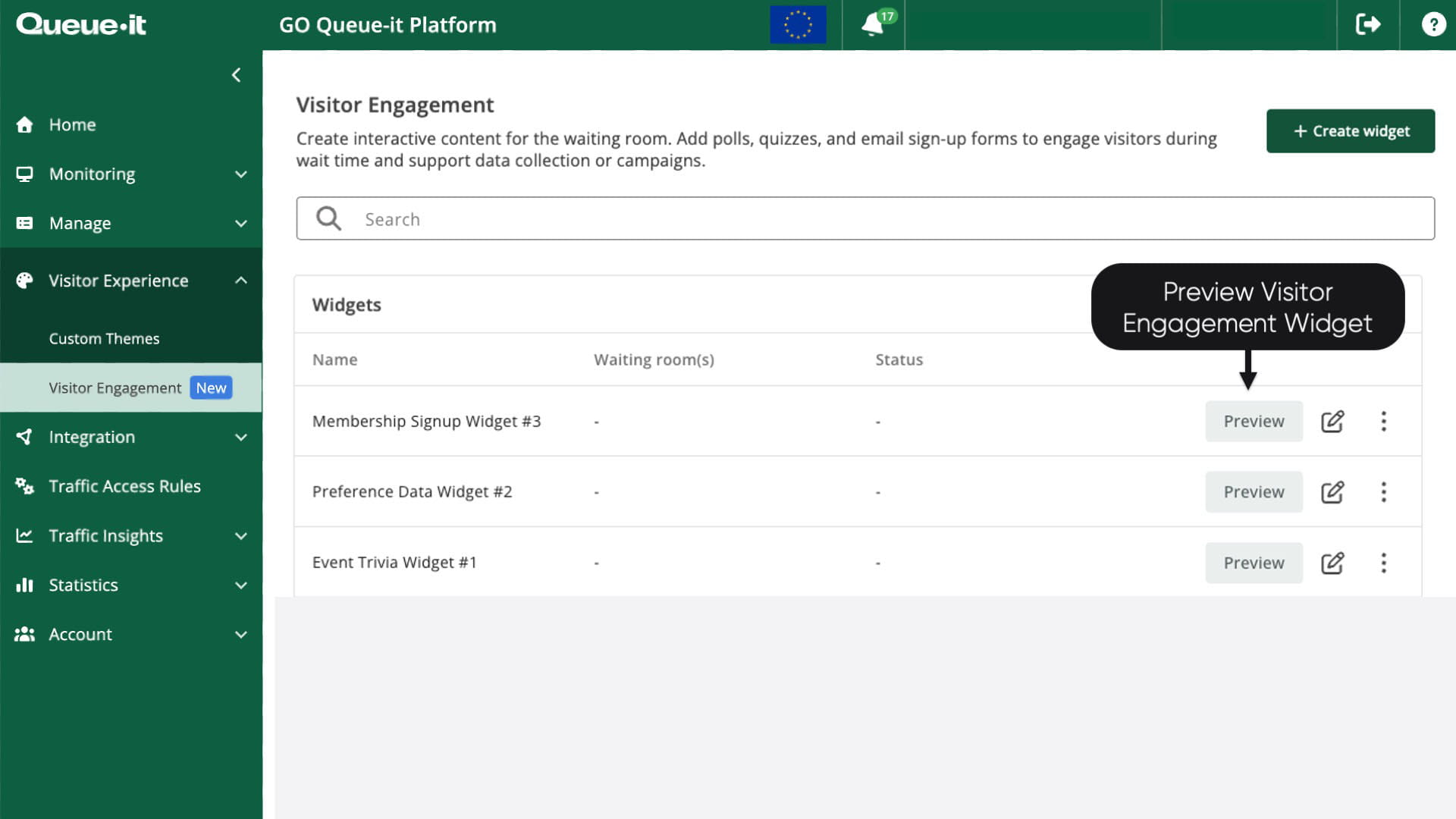 Navigate to Preview