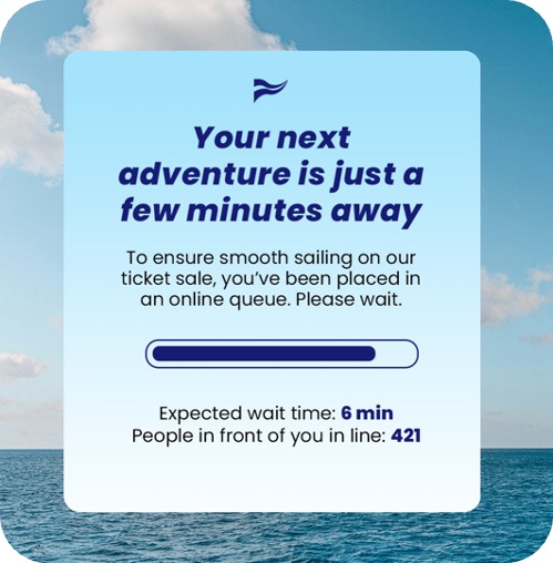 cruise queue page