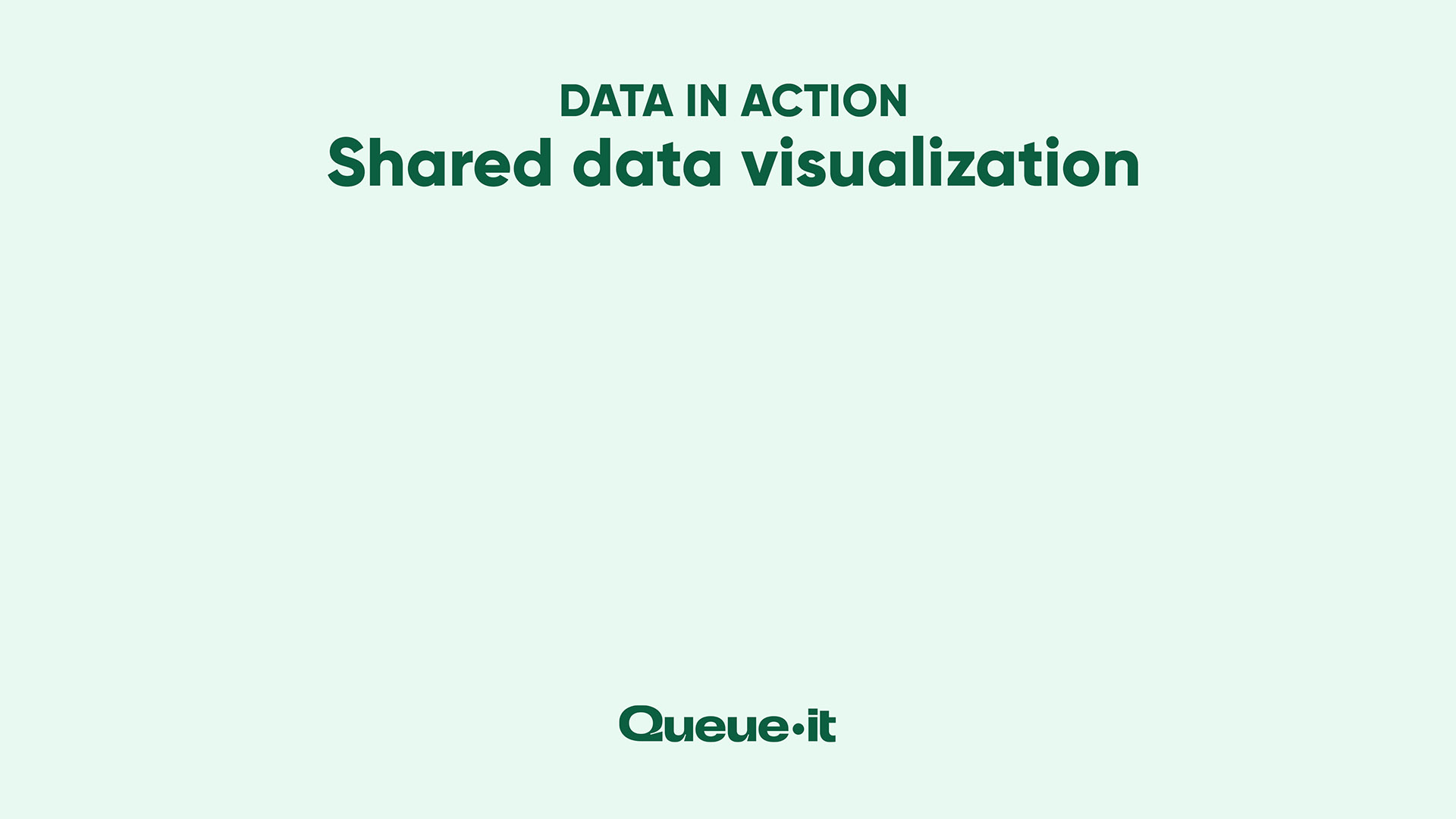 Queue-it shared data visualization tutorial