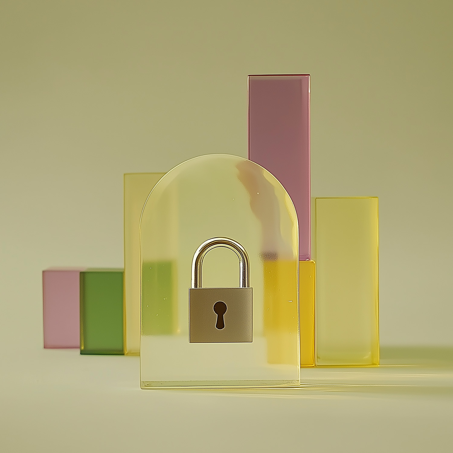 security padlock